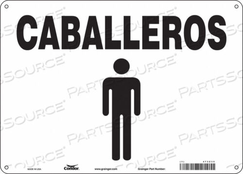 OEM#: 473Z35ЗНАК ТУАЛЕТА 10 Ш 14 В 0,055 ТОЛЩИНА от Condor