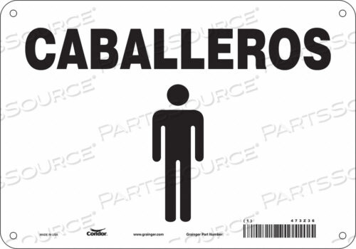 OEM#: 473Z36ЗНАК ТУАЛЕТА 10 Ш 7 В 0,004 ТОЛЩИНА от Condor