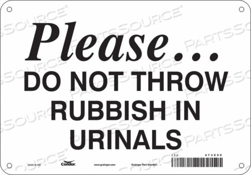 OEM#: 473Z56ЗНАК ТУАЛЕТА 10 Ш 7 В 0,055 ТОЛЩИНА от Condor