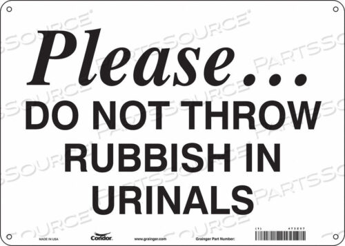 OEM#: 473Z57ЗНАК ТУАЛЕТА 14 Ш 10 В 0,055 ТОЛЩИНА от Condor