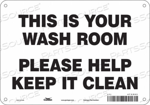 OEM#: 473Z83ЗНАК ТУАЛЕТА 10 Ш 7 В 0,032 ТОЛЩИНА от Condor