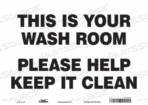 OEM#: 473Z89ЗНАК ТУАЛЕТА 14 Ш 10 В 0,004 ТОЛЩИНА от Condor