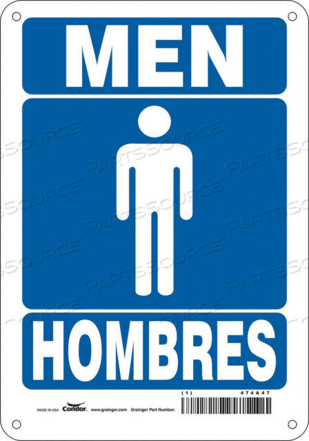 OEM#: 474A47ЗНАК ТУАЛЕТА 7 Ш 10 В 0,032 ТОЛЩИНА от Condor