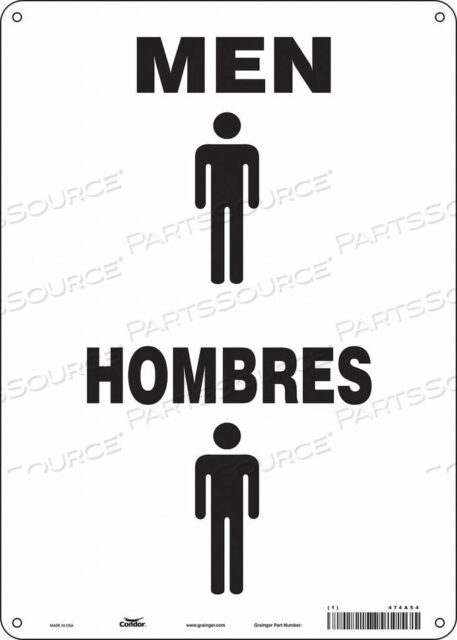 OEM#: 474A54ЗНАК ТУАЛЕТА 10 Ш 14 В 0,055 ТОЛЩИНА от Condor