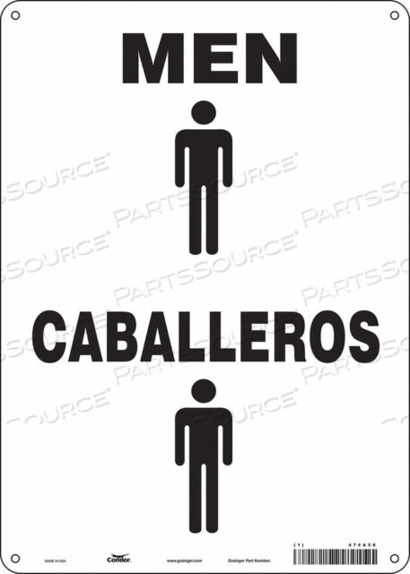 OEM#: 474A56ЗНАК ТУАЛЕТА 10 Ш 14 В 0,032 ТОЛЩИНА от Condor