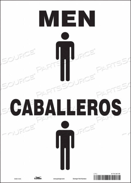 OEM#: 474A58ЗНАК ТУАЛЕТА 10 Ш 14 В 0,004 ТОЛЩИНА от Condor