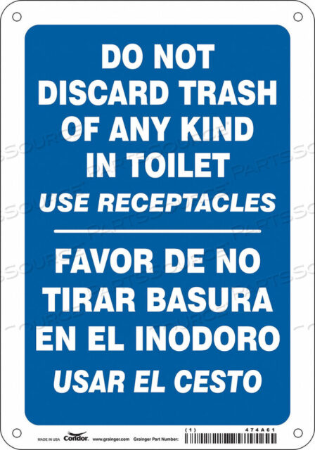 OEM#: 474A61ЗНАК ТУАЛЕТА 7 Ш 10 В 0,055 ТОЛЩИНА от Condor