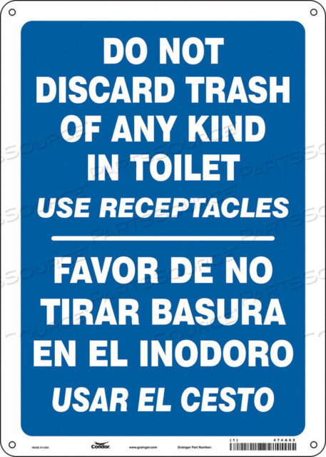 OEM#: 474A62ЗНАК ТУАЛЕТА 10 Ш 14 В 0,055 ТОЛЩИНА от Condor