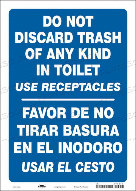 OEM#: 474A64ЗНАК ТУАЛЕТА 10 Ш 14 В 0,004 ТОЛЩИНА от Condor