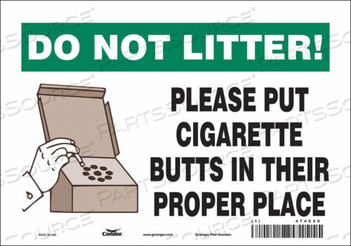 OEM#: 474C20ЗНАК БЕЗОПАСНОСТИ 10 Ш 7 В 0,004 ТОЛЩИНА от Condor