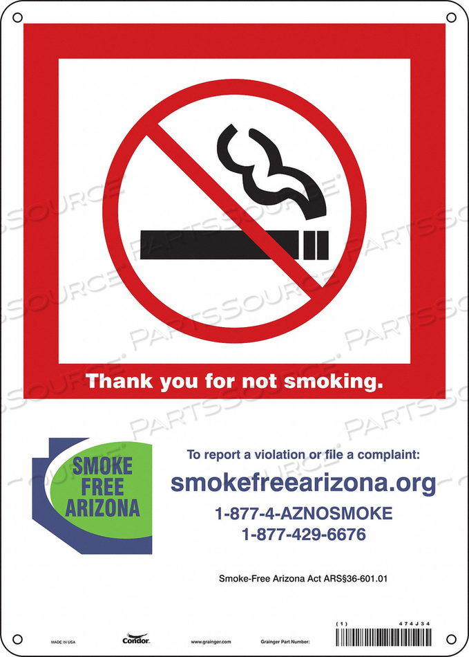 OEM#: 474J34ЗНАК БЕЗОПАСНОСТИ 10 Ш 14 В 0,032 ТОЛЩИНА от Condor