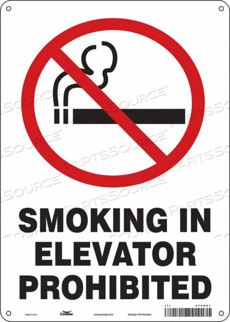 OEM#: 474K01SAFETY SIGN 10 W 14 H 0.032 THICKNESS by Condor