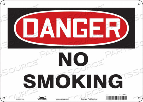 OEM#: 474N80J6937 SAFETY SIGN 14 W 10 H 0.032 THICKNESS by Condor
