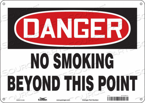 OEM#: 474R41SAFETY SIGN 14 W 10 H 0.032 THICKNESS by Condor