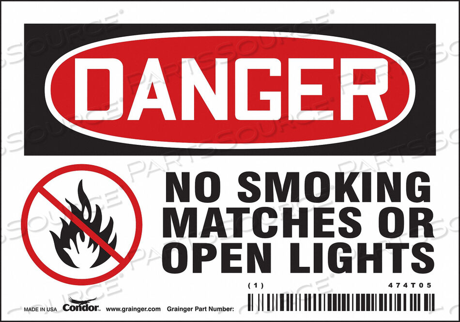 OEM#: 474T05ЗНАК БЕЗОПАСНОСТИ 5 Ш 3-1/2 В 0,004 ТОЛЩИНА от Condor