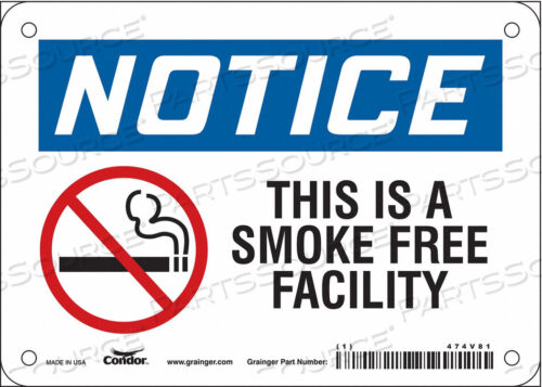 OEM#: 474V81SAFETY SIGN 7 W 5 H 0.004 THICKNESS by Condor