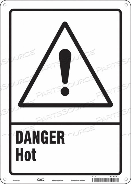 OEM#: 474X67ЗНАК ОПАСНОСТИ 10 Ш X 14 В 0,070 ТОЛЩИНА от Condor