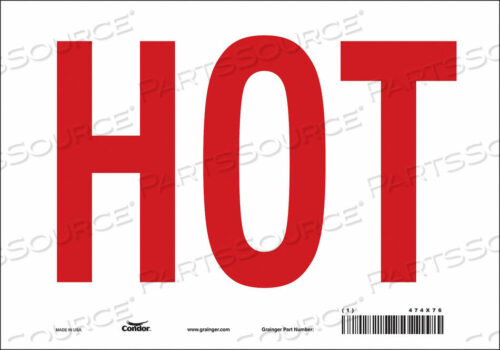 OEM#: 474X76ЗНАК ОПАСНОСТИ 10 Ш X 7 В 0,004 ТОЛЩИНА от Condor