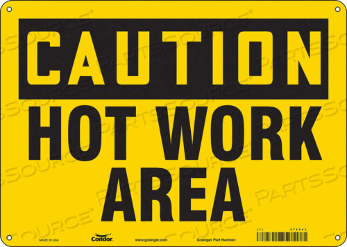 OEM#: 474Y43ЗНАК ОПАСНОСТИ 14 Ш X 10 В 0,032 ТОЛЩИНА от Condor