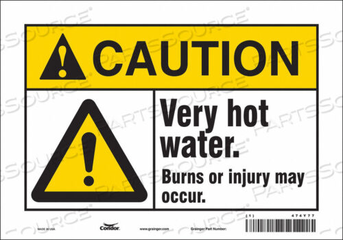 OEM#: 474Y77ЗНАК ОПАСНОСТИ 10 Ш X 7 В 0,004 ТОЛЩИНА от Condor