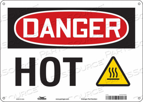 OEM#: 474Y92ЗНАК ОПАСНОСТИ 14 Ш X 10 В 0,055 ТОЛЩИНА от Condor