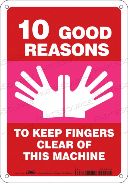 OEM#: 475A53ЗНАК БЕЗОПАСНОСТИ 7 Ш 10 В 0,055 ТОЛЩИНА от Condor