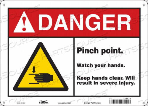 OEM#: 475D36ЗНАК БЕЗОПАСНОСТИ 14 Ш 10 В 0,055 ТОЛЩИНА от Condor