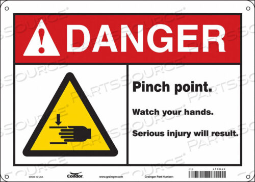 OEM#: 475D40ЗНАК БЕЗОПАСНОСТИ 14 Ш 10 В 0,032 ТОЛЩИНА от Condor