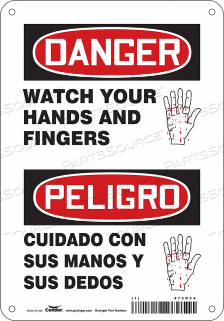 OEM#: 475D54ЗНАК БЕЗОПАСНОСТИ 7 Ш 10 В 0,032 ТОЛЩИНА от Condor