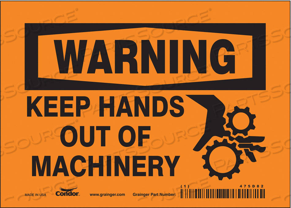 OEM#: 475D82ЗНАК БЕЗОПАСНОСТИ 7 Ш 5 В 0,004 ТОЛЩИНА от Condor