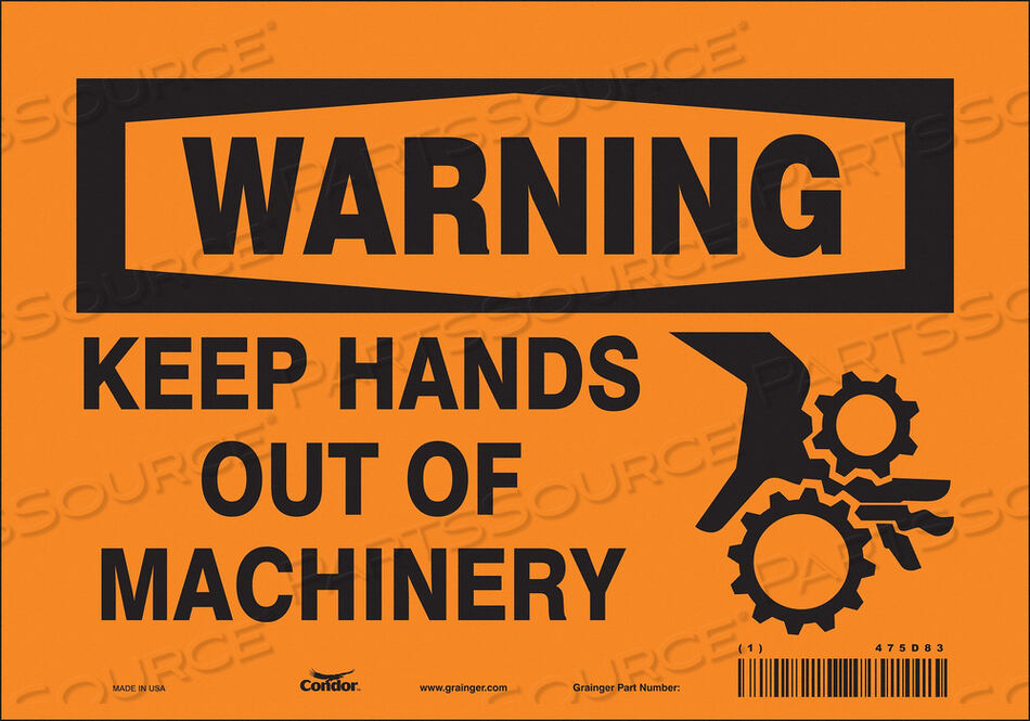 OEM#: 475D83ЗНАК БЕЗОПАСНОСТИ 10 Ш 7 В 0,004 ТОЛЩИНА от Condor