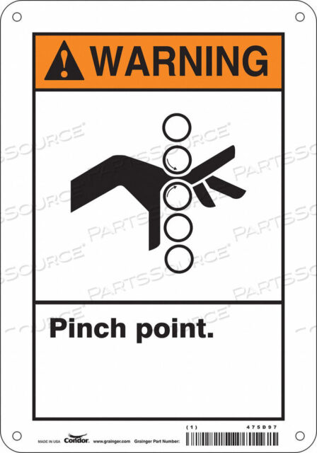 OEM#: 475D97ЗНАК БЕЗОПАСНОСТИ 7 Ш 10 В 0,032 ТОЛЩИНА от Condor