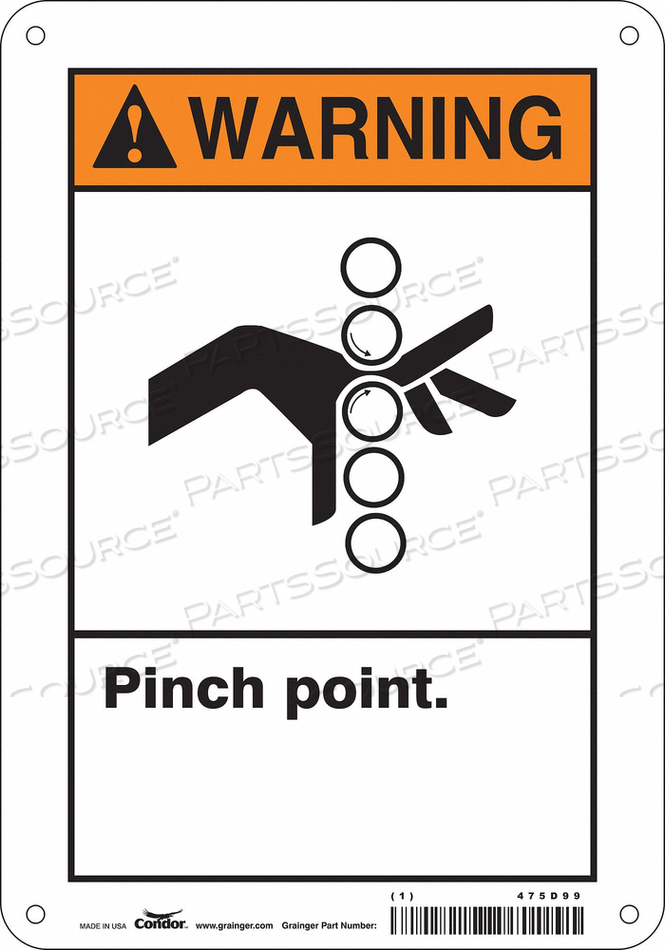 OEM#: 475D99ЗНАК БЕЗОПАСНОСТИ 7 Ш 10 В 0,055 ТОЛЩИНА от Condor