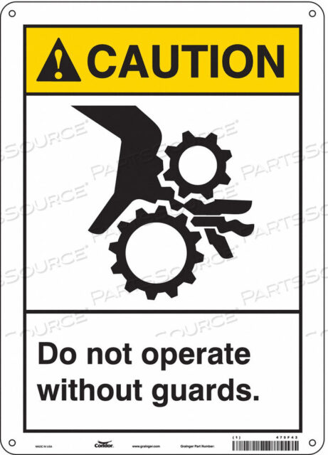 OEM#: 475F43ЗНАК БЕЗОПАСНОСТИ 10 ШX14 В 0,055 ТОЛЩИНА от Condor