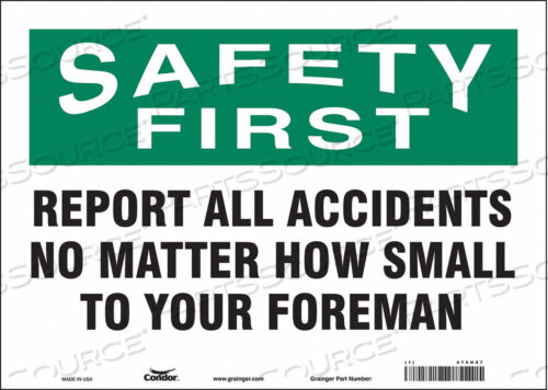 OEM#: 475H07J7028 ЗНАК БЕЗОПАСНОСТИ 14 Ш 10 В 0,004 ТОЛЩИНА от Condor