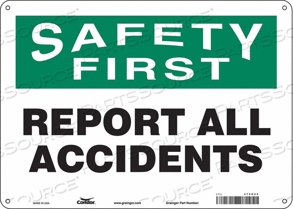 OEM#: 475H25ЗНАК БЕЗОПАСНОСТИ 14 Ш 10 В 0,032 ТОЛЩИНА от Condor