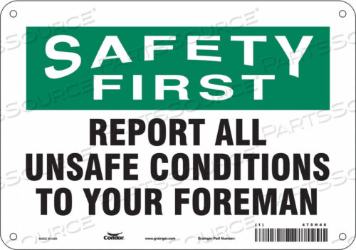 OEM#: 475H40ЗНАК БЕЗОПАСНОСТИ 10 Ш 7 В 0,032 ТОЛЩИНА от Condor