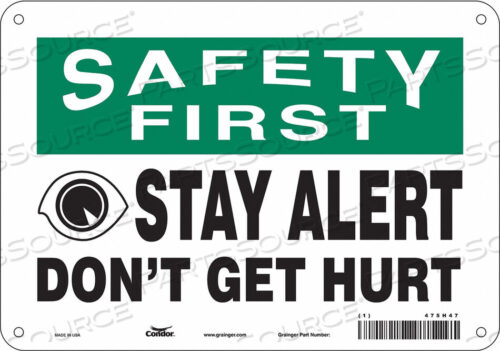 OEM#: 475H47ЗНАК БЕЗОПАСНОСТИ 10 Ш 7 В 0,032 ТОЛЩИНА от Condor