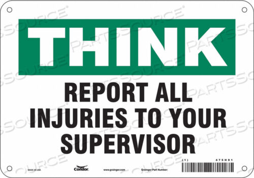 OEM#: 475H91ЗНАК БЕЗОПАСНОСТИ 10 Ш 7 В 0,032 ТОЛЩИНА от Condor