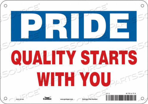 OEM#: 475J73ЗНАК БЕЗОПАСНОСТИ 10 Ш 7 В 0,032 ТОЛЩИНА от Condor