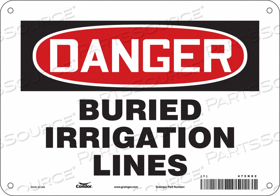 OEM#: 475K82ЗНАК БЕЗОПАСНОСТИ 10 Ш 7 В 0,032 ТОЛЩИНА от Condor