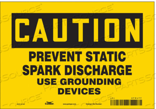 OEM#: 475L77J6967 ЗНАК ОПАСНОСТИ 10 ШX7 В 0,004 ТОЛЩИНА от Condor