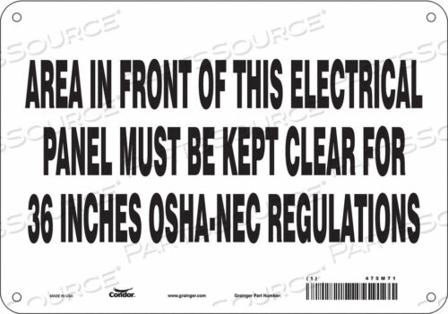 OEM#: 475M71ЗНАК БЕЗОПАСНОСТИ 10 Ш 7 В 0,032 ТОЛЩИНА от Condor