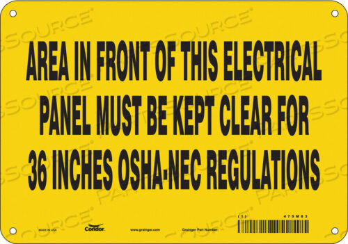 OEM#: 475M83ЗНАК БЕЗОПАСНОСТИ 10 Ш 7 В 0,055 ТОЛЩИНА от Condor