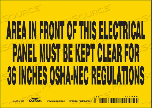OEM#: 475M85ЗНАК БЕЗОПАСНОСТИ 7 Ш 5 В 0,004 ТОЛЩИНА от Condor