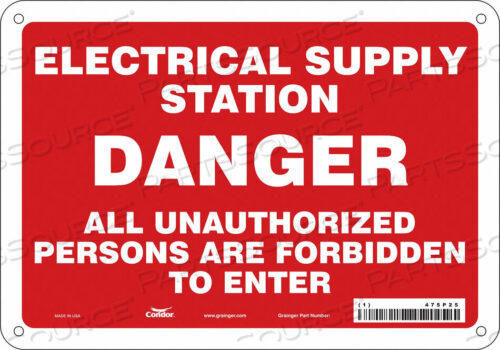 OEM#: 475P25ЗНАК БЕЗОПАСНОСТИ 10 Ш 7 В 0,032 ТОЛЩИНА от Condor