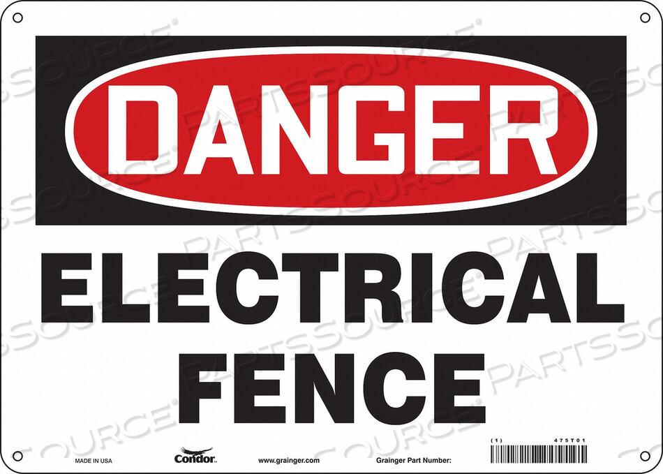 OEM#: 475T01ЗНАК БЕЗОПАСНОСТИ 14 Ш 10 В 0,055 ТОЛЩИНА от Condor