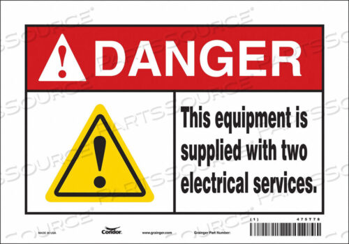 OEM#: 475T78ЗНАК БЕЗОПАСНОСТИ 10 Ш 7 В 0,004 ТОЛЩИНА от Condor