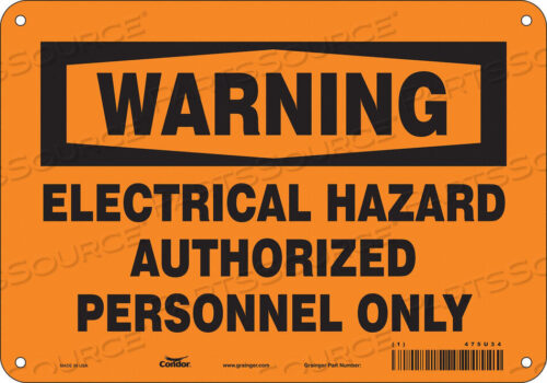 OEM#: 475U34ЗНАК БЕЗОПАСНОСТИ 10 Ш 7 В 0,055 ТОЛЩИНА от Condor