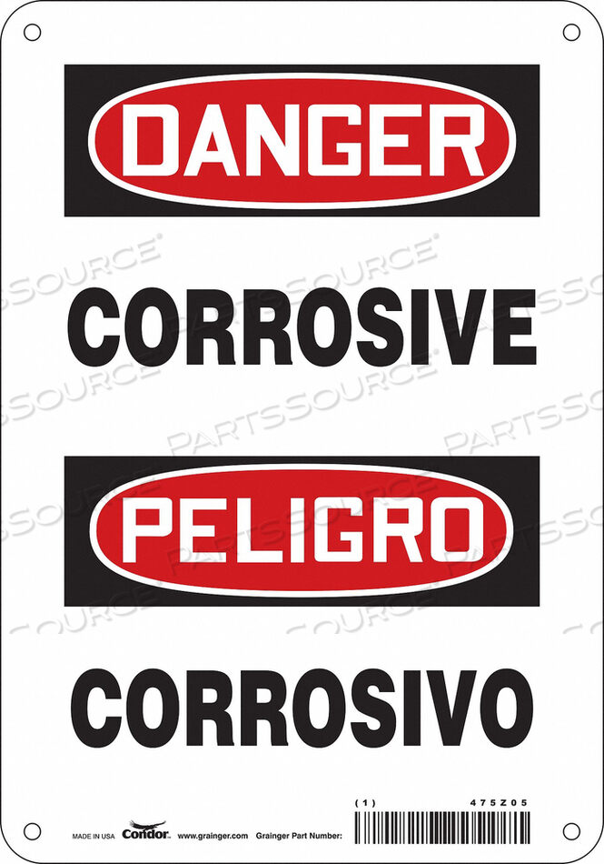 OEM#: 475Z05ХИМИЧЕСКИЙ ЗНАК 7 Ш 10 В 0,032 ТОЛЩИНА от Condor